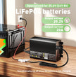 NOEIFEVO 24V 25.6V 20AMP Lithium LiFePO4 battery charger , Charging Voltage 29.2V , Automatic Cut Off, 0V BMS Activate