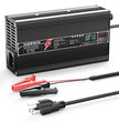 NOEIFEVO 48V 51.2V 8Amp Lithium LiFePO4 Battery Charger, Charging Voltage 58.4Volt, with fan, aluminum housing, LCD screen